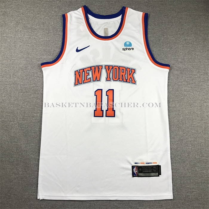 Maillot New York Knicks Jalen Brunson NO 11 Association 2022-23 Blanc